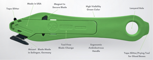CB100 Narrow Gap Concealed Blade Safety Knife